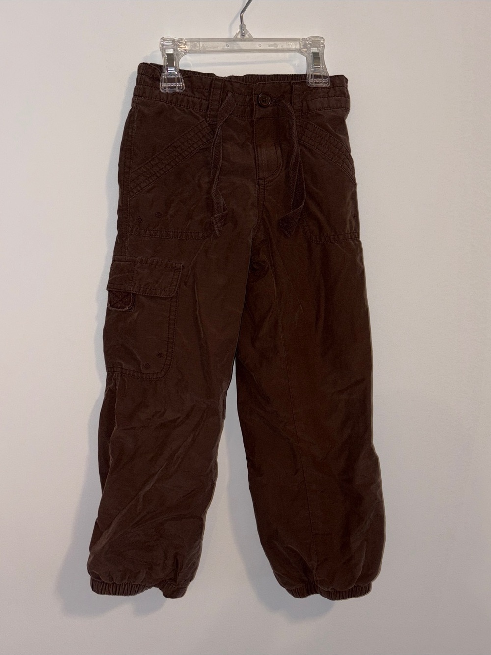 Girl’s Youth Brown Cargo Pants 5